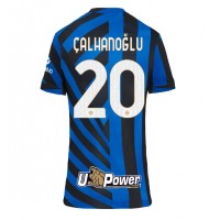 Maglia Calcio Inter Milan Hakan Calhanoglu #20 Prima Divisa Donna 2024-25 Manica Corta